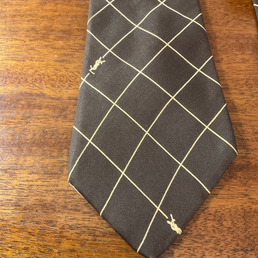YVES SAINT LAURENT VINTAGE NECKTIE. - Picture 4 of 4